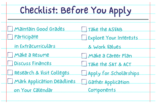 What To Know Before You Apply To College ASVAB CEP